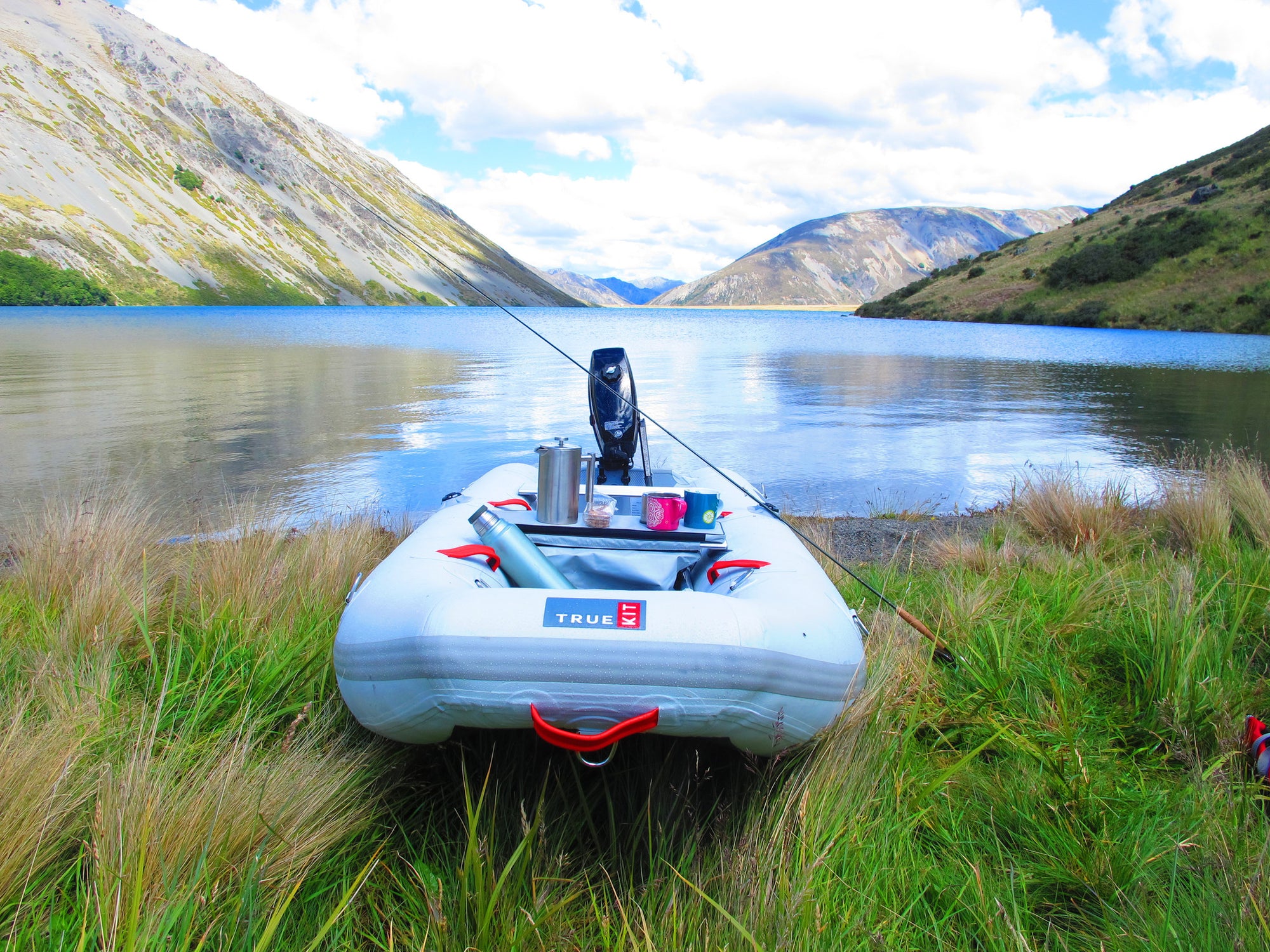 True Kit Tactician - lightweight, stable inflatable perfect for fly fishing