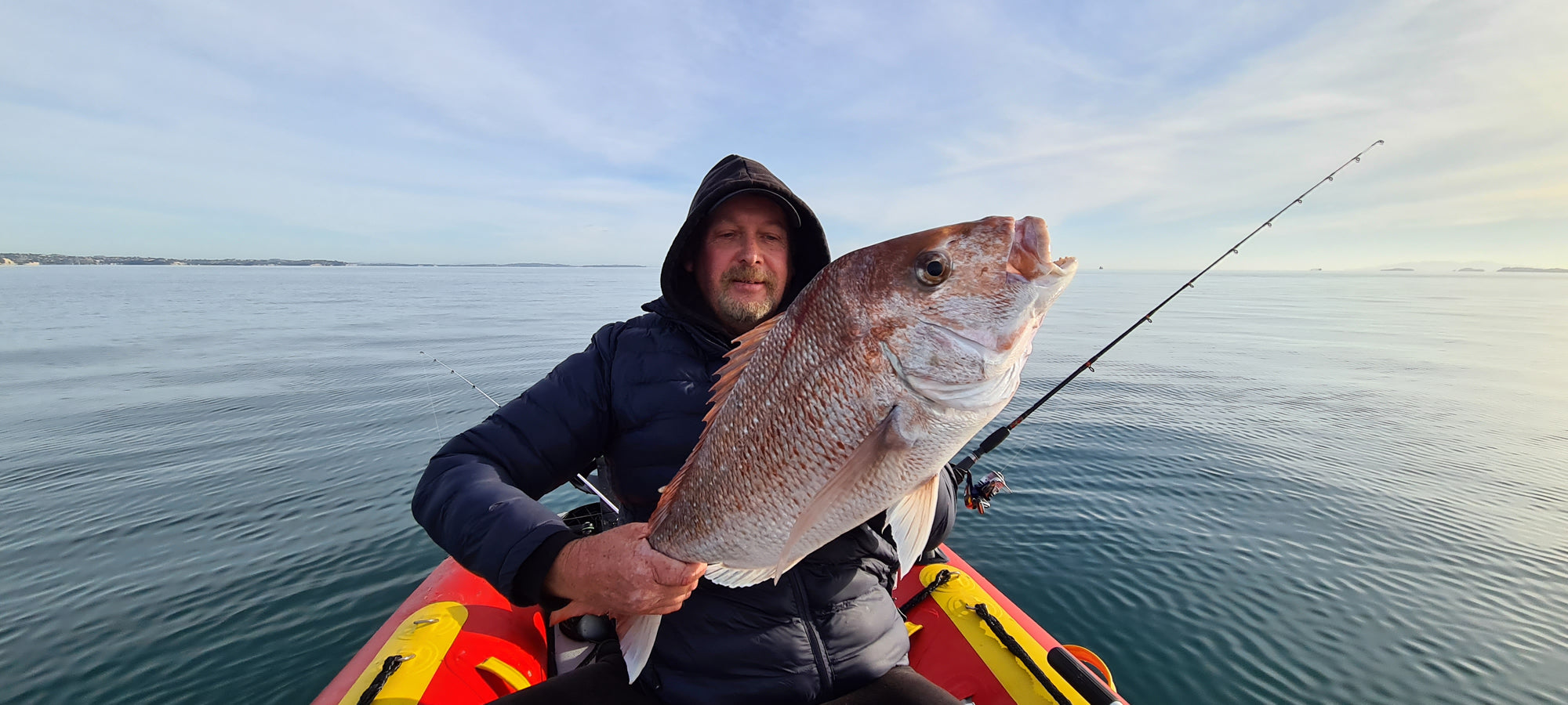 Another successful fishing trip in a True Kit inflatable