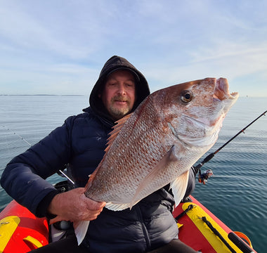 Another successful fishing trip in a True Kit inflatable