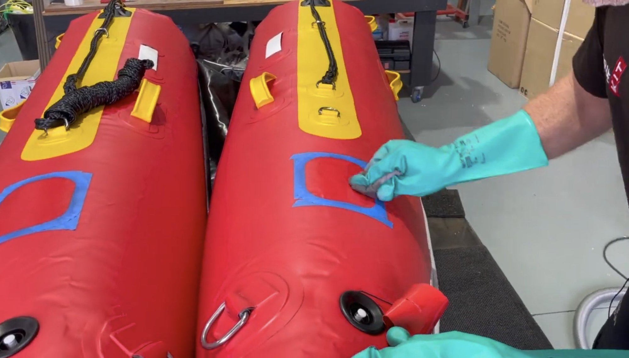 How to repair an inflatable boat
