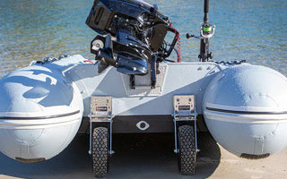 Installed Quicklok Wheels on TrueKit Inflatable Boat