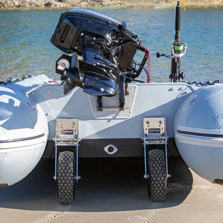 Installed Quicklok Wheels on TrueKit Inflatable Boat