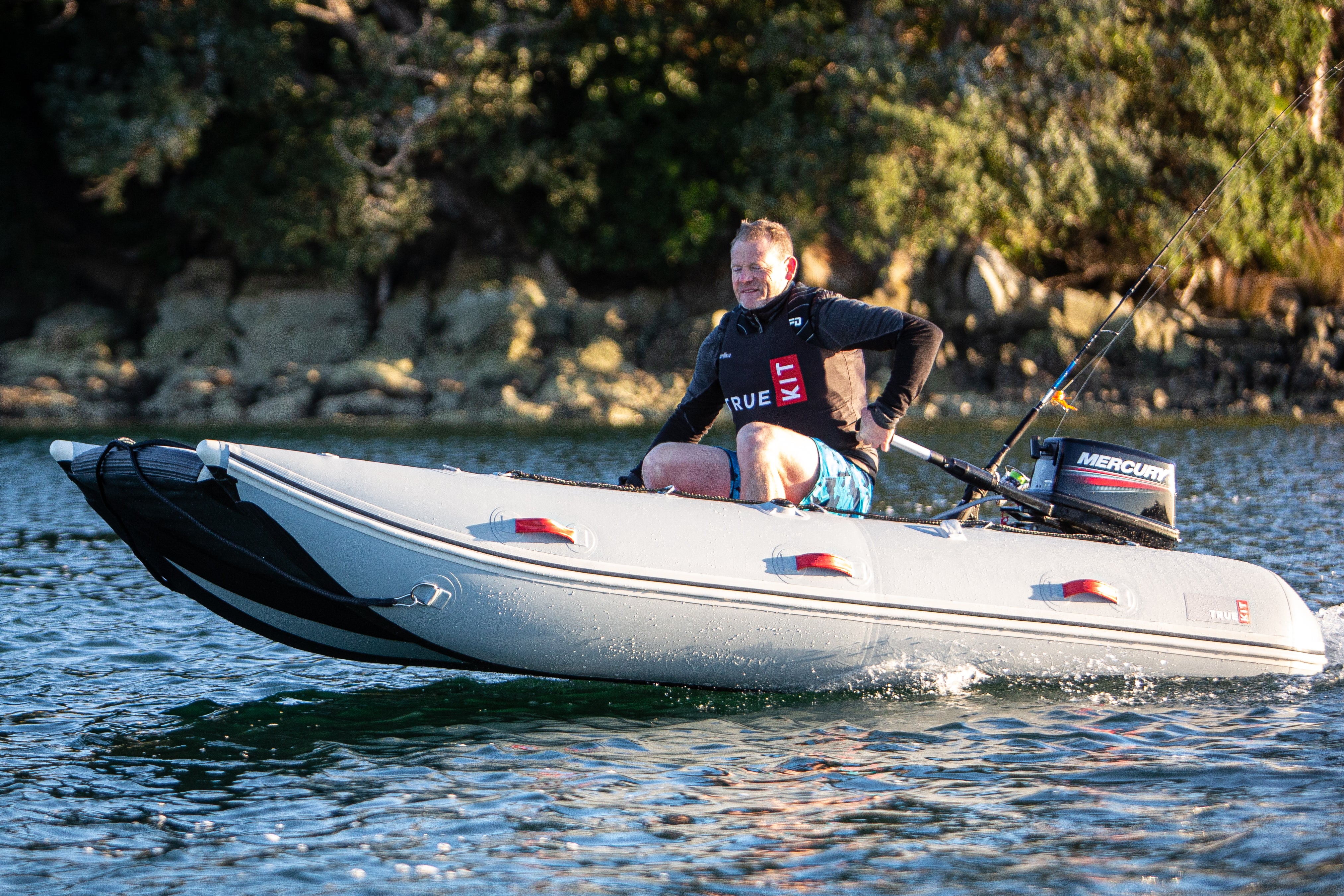 True Kit lightweight, stable, portable inflatable catamarans