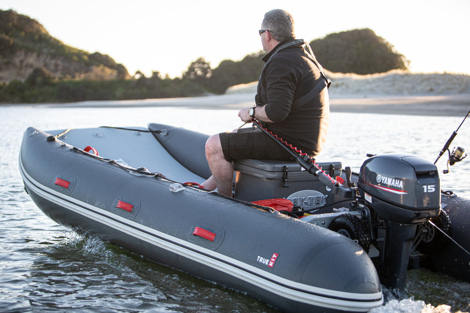 True Kit lightweight, stable, portable inflatable catamarans