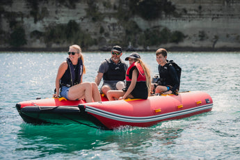 The larger True Kit Discovery model makes for a perfect family boat