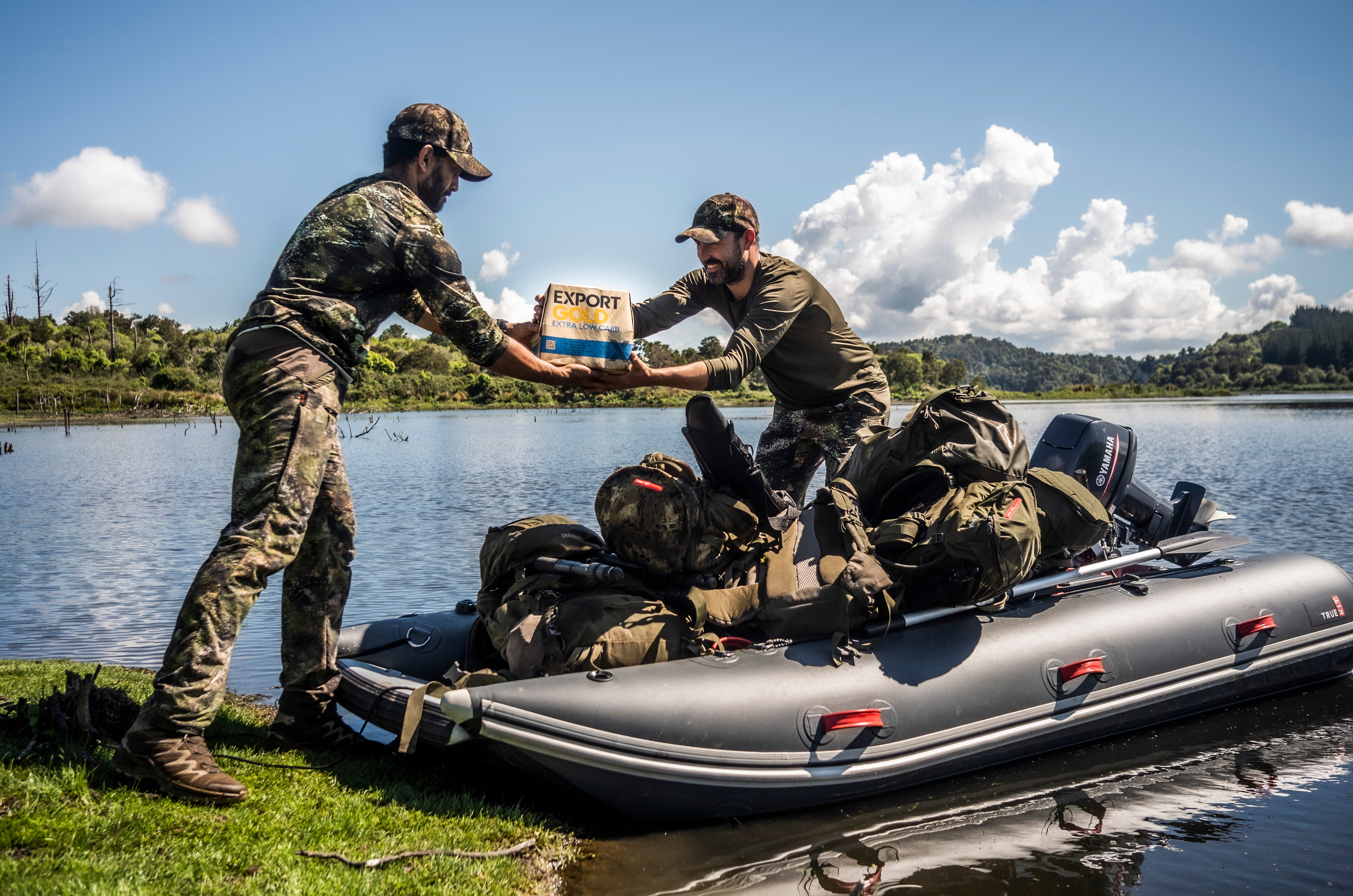 True Kit Discovery very highly loaded showing it's carrying capacity