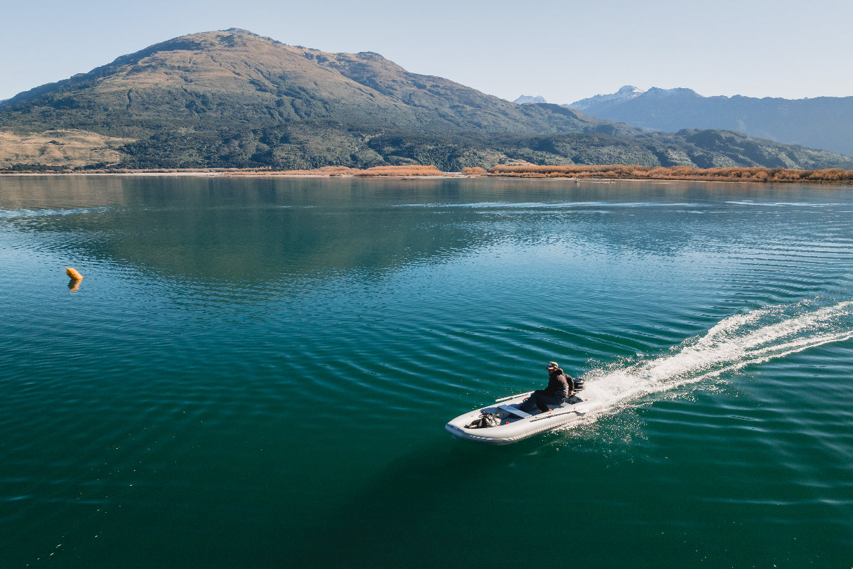 True Kit Tactician - the portable inflatable boat - inflatable fishing kayak