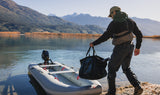 True Kit Tactician - inflatable fishing kayak - portable fishing boat