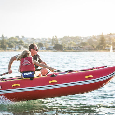 inflatable catamaran landing craft - True Kit Discovery - fast planing design